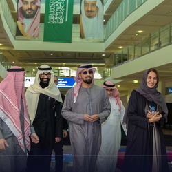 Visit of Sheikh Sultan bin Khalifa Al Nehayan - 23 Dec