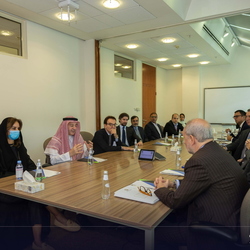 Italian Minister of Health, H.E. Minister Orazio Schillaci Visit - 15Apr